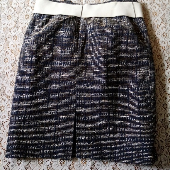 Pencil Skirt & Stretch Belt Lined Size 6 - Picture 2 of 8